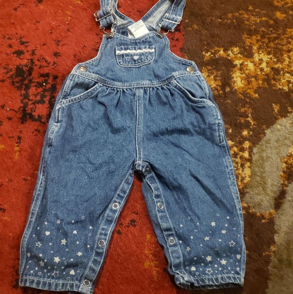 18 mo toddler girl jeans overalls
